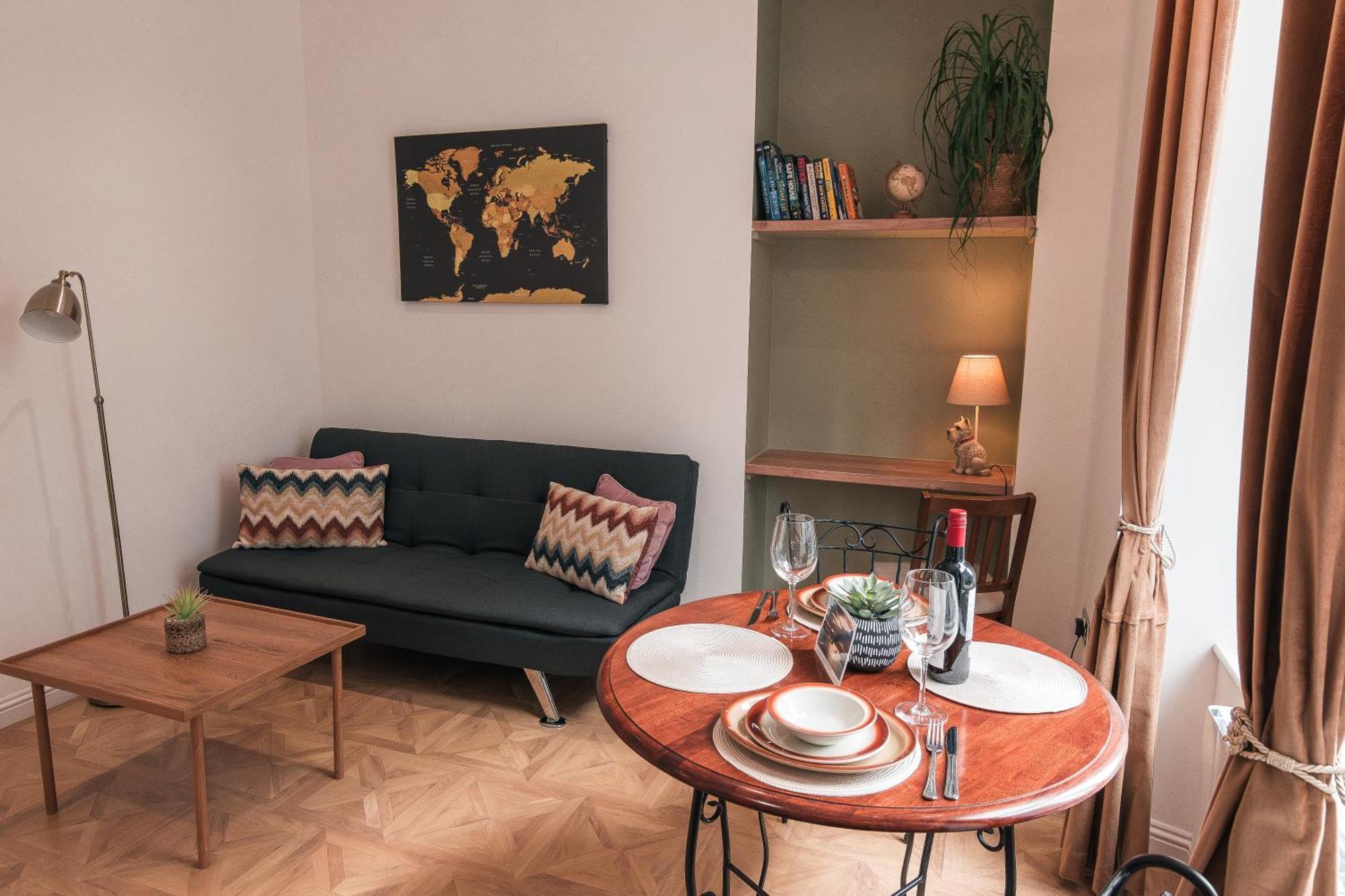 Modern Apartment In Aberdeen City Centre, Guild Street, Free Wifi Экстерьер фото